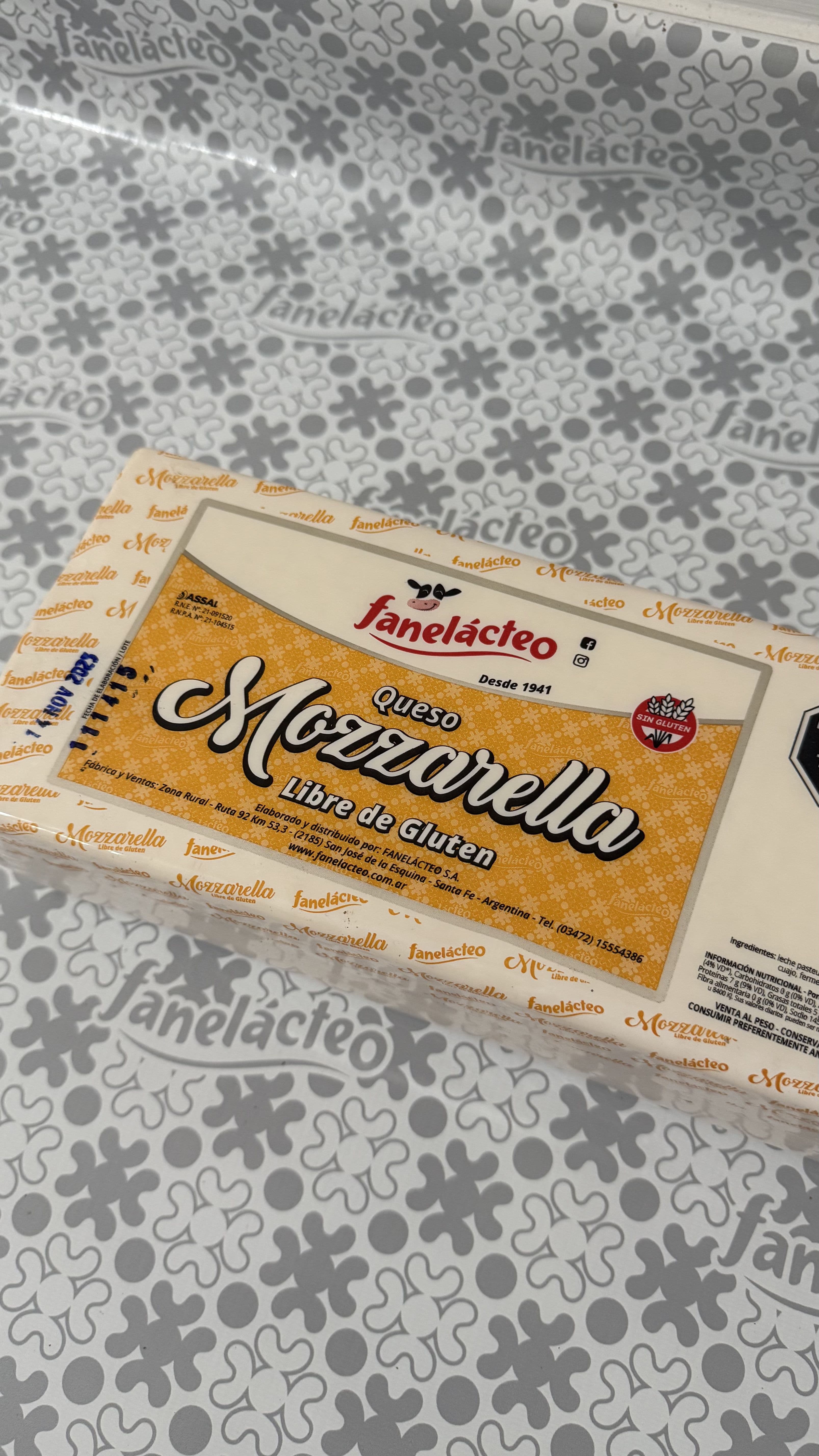 Mozzarella (Barra e Hilada)